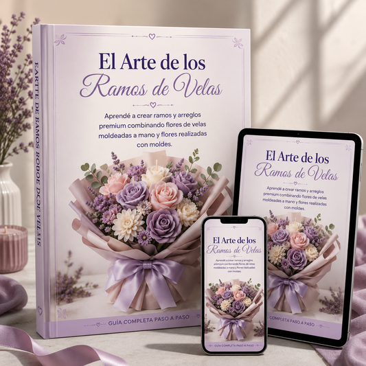 El Arte de los Ramos de Velas Guía completa para crear ramos y arreglos premium